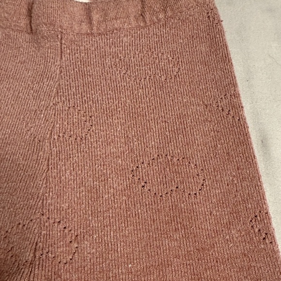 Zara - Knit Leggings in Soft Pink - Picture 2 of 3